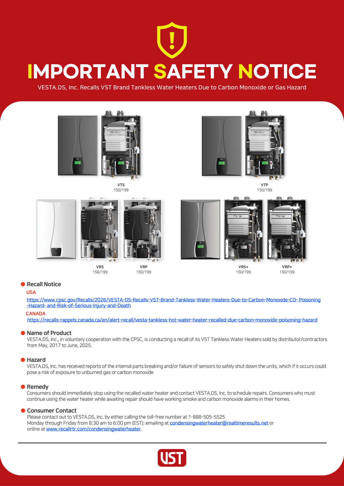 Important Safety Notice